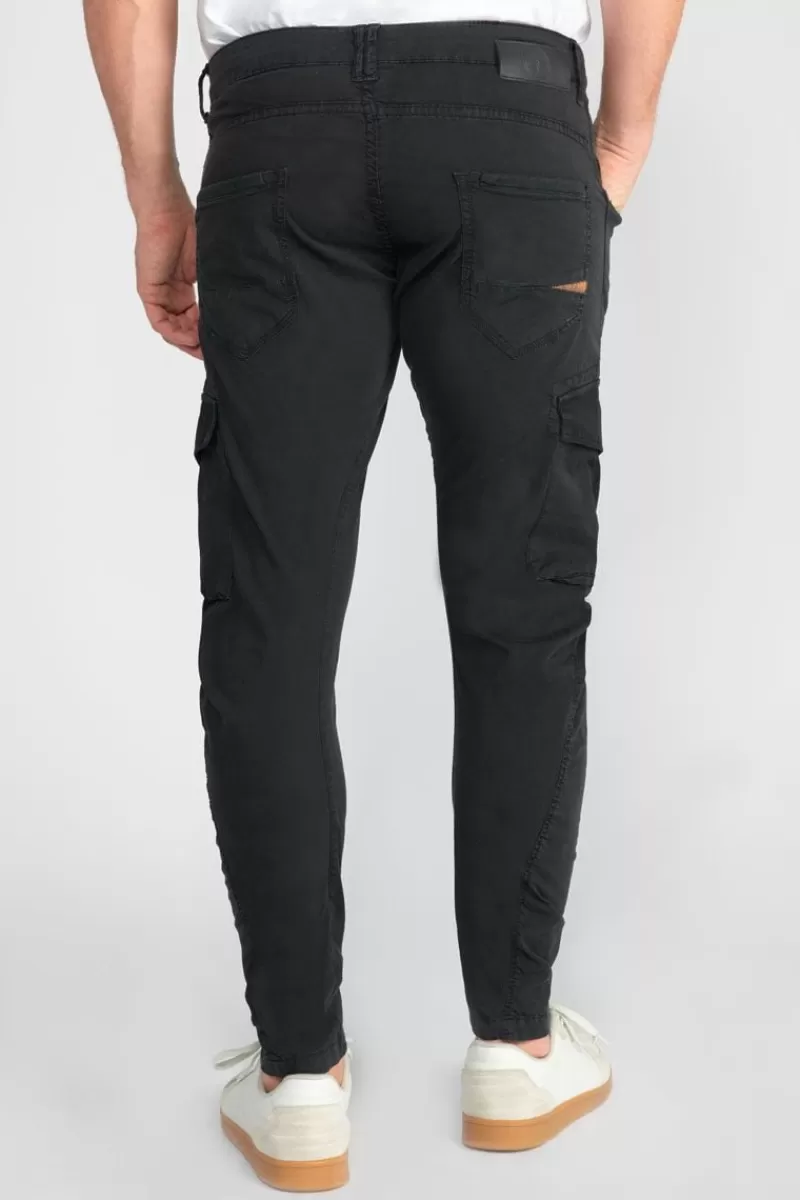 pantalon_cargo_alban_noir_5.webp Le Temps des Cerises Pantalons & Chinos-Pantalon Cargo Alban Noir Black