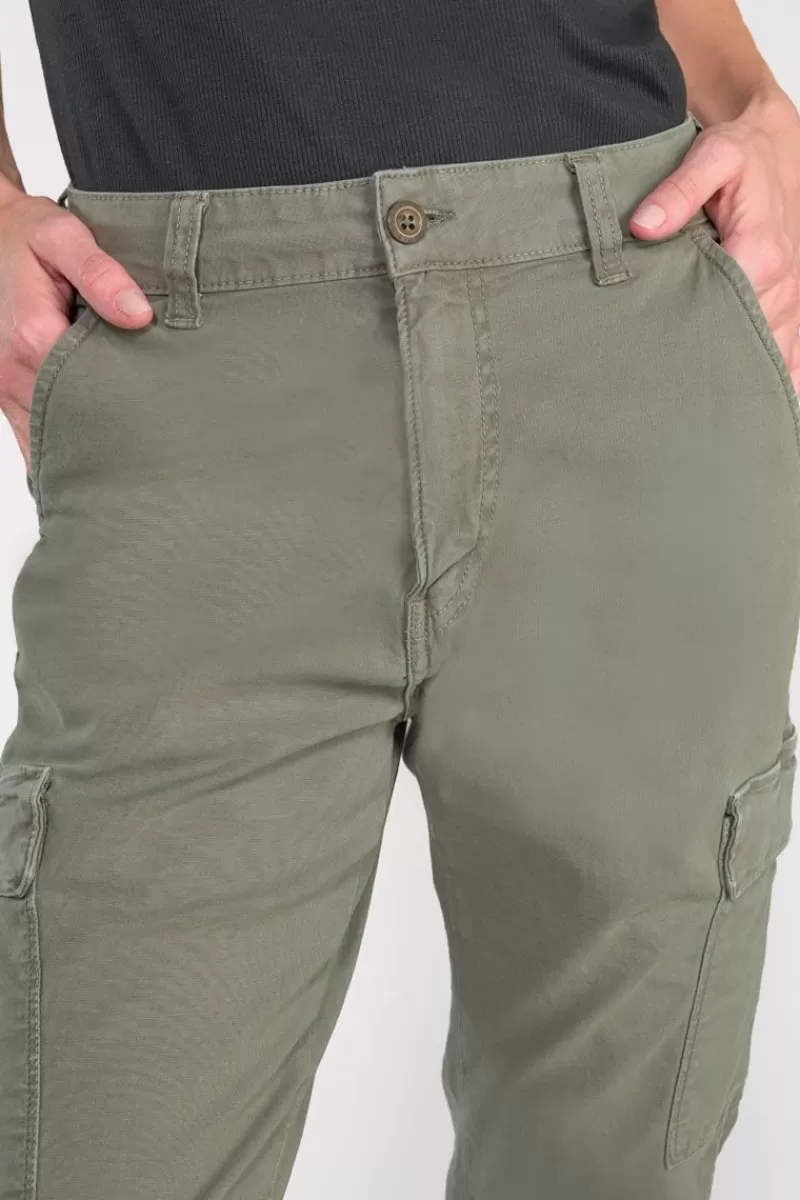 pantalon_cargo_castellas_kaki_2.webp Le Temps des Cerises Pantalons & Chinos-Pantalon Cargo Castellas Kaki Light Kaki