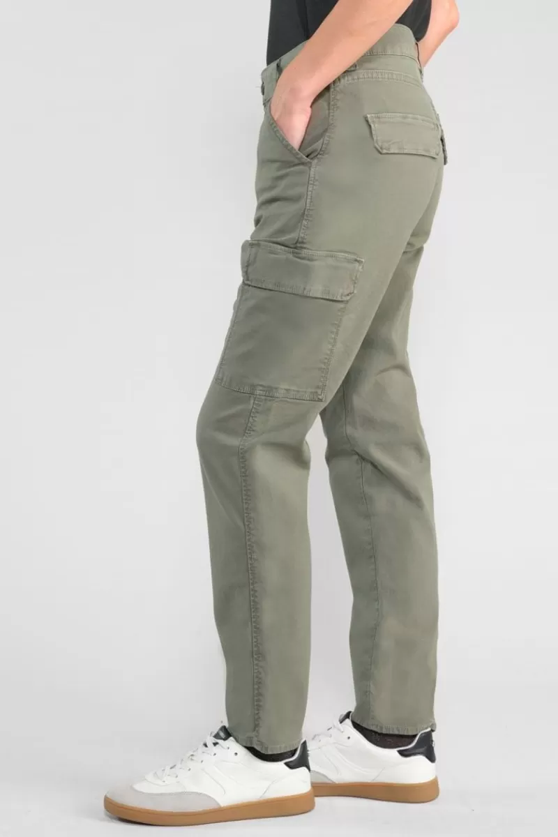 pantalon_cargo_castellas_kaki_4.webp Le Temps des Cerises Pantalons & Chinos-Pantalon Cargo Castellas Kaki Light Kaki