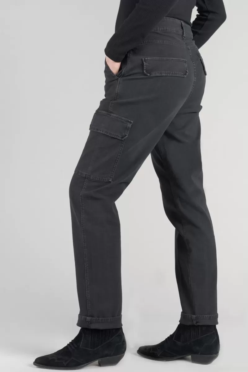 pantalon_cargo_castellas_noir_4.webp Le Temps des Cerises Pantalons & Chinos-Pantalon Cargo Castellas Noir Black