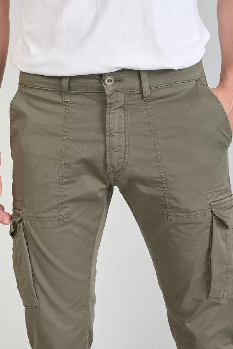 pantalon_cargo_lakme_kaki_3.webp Le Temps des Cerises Pantalons & Chinos-Pantalon Cargo Lakme Kaki Khaki