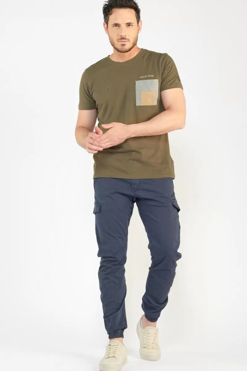 Le Temps des Cerises Pantalons & Chinos-Pantalon Cargo Vedje Bleu Marine Eclipse