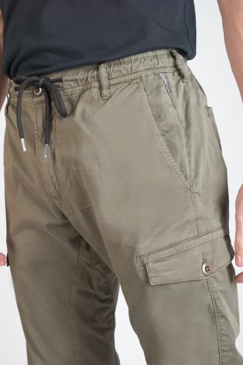 pantalon_cargo_vedje_kaki_3.webp Le Temps des Cerises Pantalons & Chinos-Pantalon Cargo Vedje Kaki Khaki
