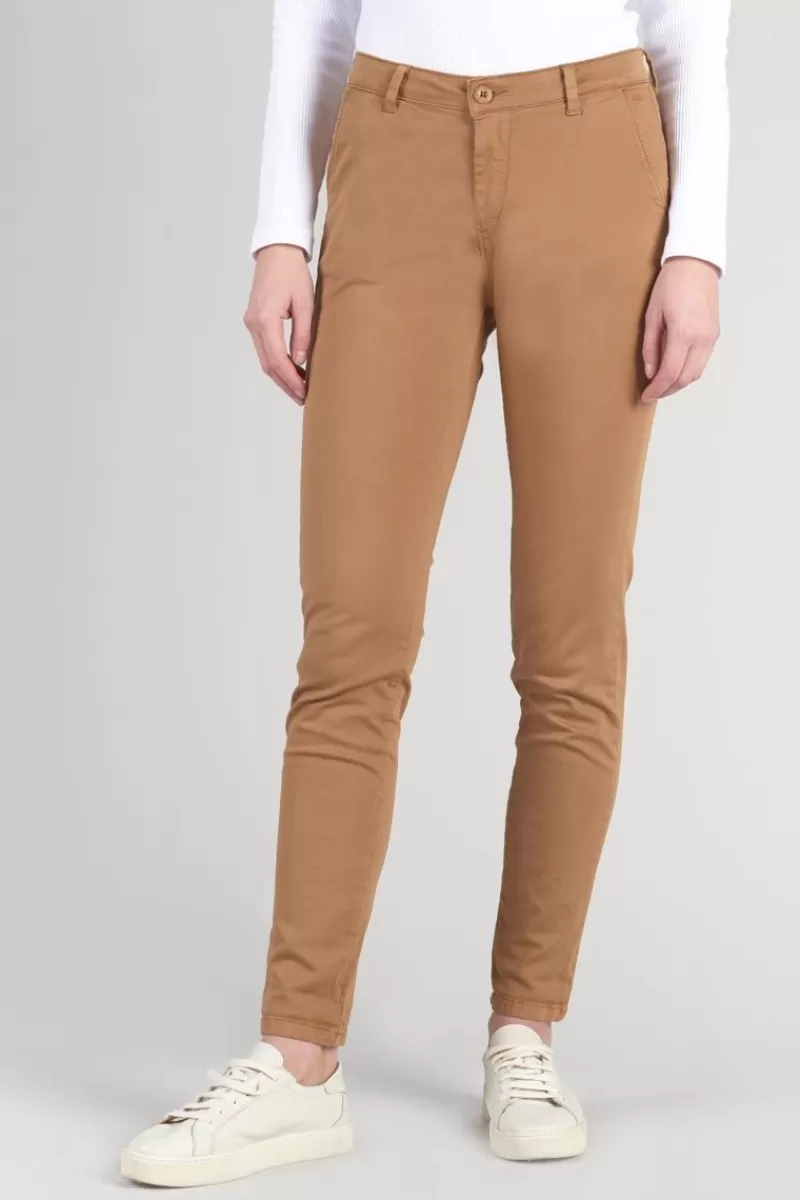pantalon_chino_dyli_2.webp Le Temps des Cerises Pantalons & Chinos-Pantalon Chino Dyli4 Cappuccino