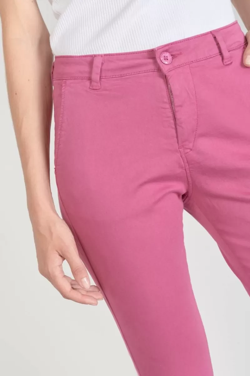pantalon_chino_dyli_fuchsia_2.webp Le Temps des Cerises Pantalons & Chinos-Pantalon Chino Dyli3 Fuchsia Dhalia