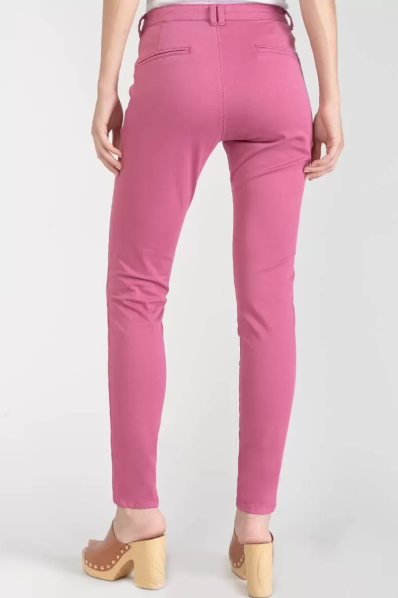 pantalon_chino_dyli_fuchsia_4.webp Le Temps des Cerises Pantalons & Chinos-Pantalon Chino Dyli3 Fuchsia Dhalia