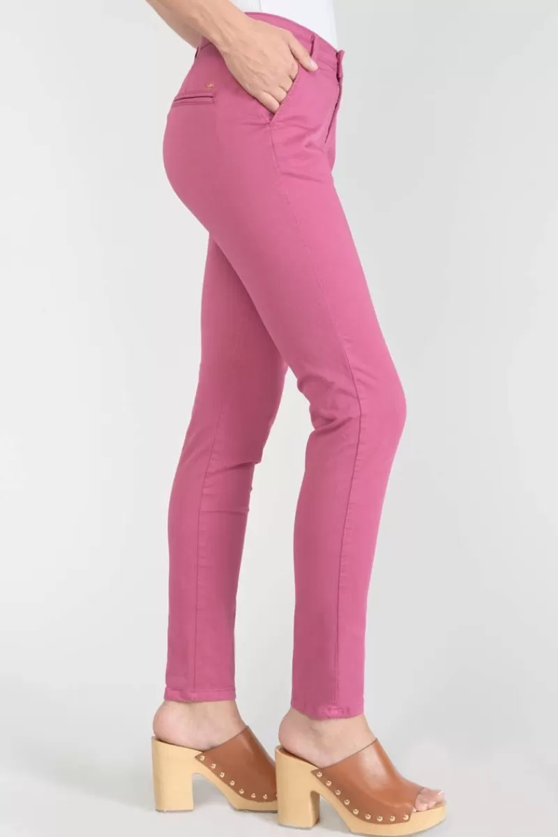pantalon_chino_dyli_fuchsia_5.webp Le Temps des Cerises Pantalons & Chinos-Pantalon Chino Dyli3 Fuchsia Dhalia