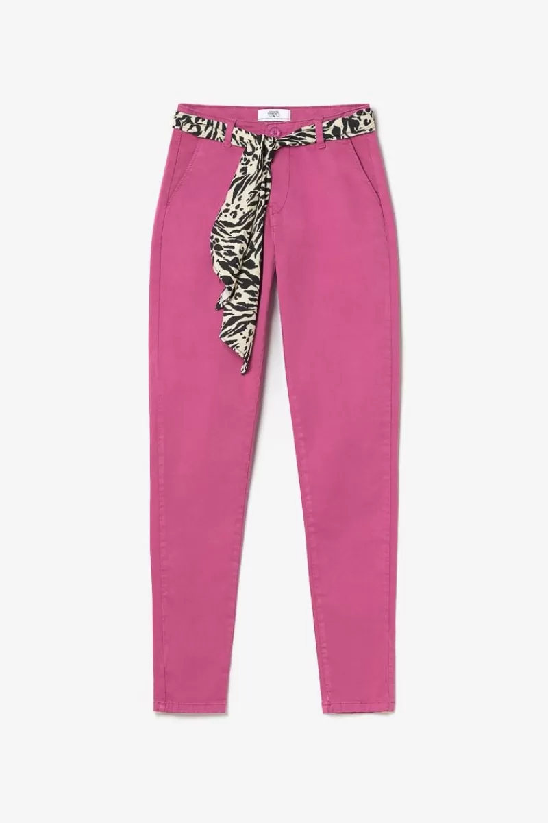pantalon_chino_dyli_fuchsia_6.webp Le Temps des Cerises Pantalons & Chinos-Pantalon Chino Dyli3 Fuchsia Dhalia