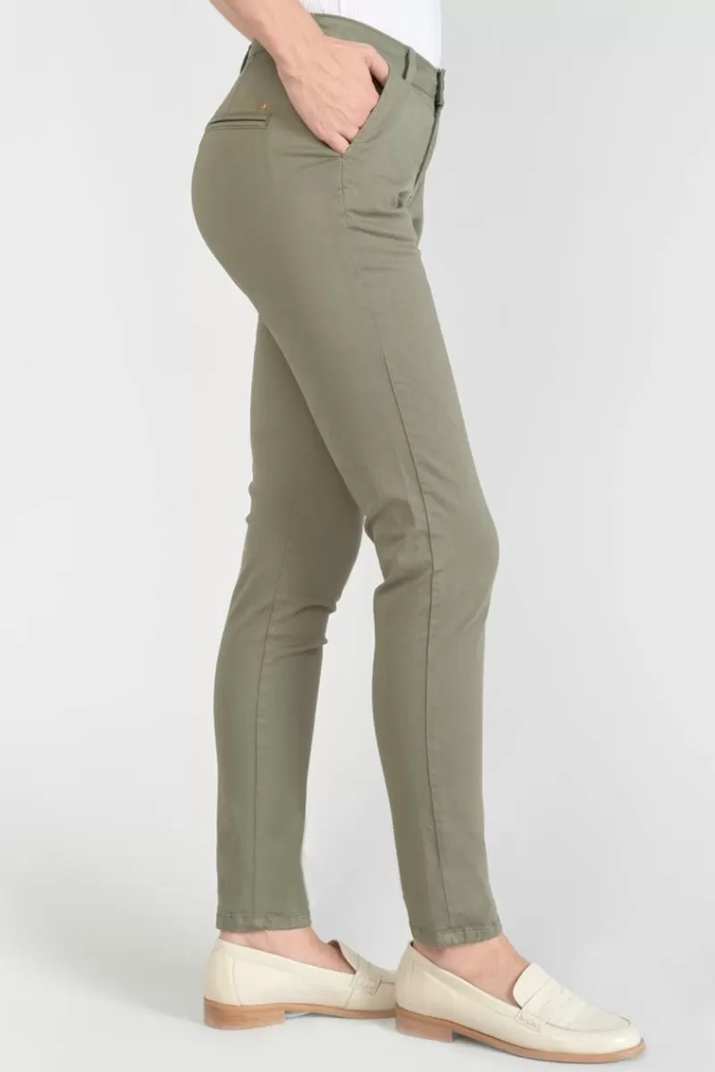 pantalon_chino_dyli_kaki_4.webp Le Temps des Cerises Pantalons & Chinos-Pantalon Chino Dyli3 Kaki Lizard