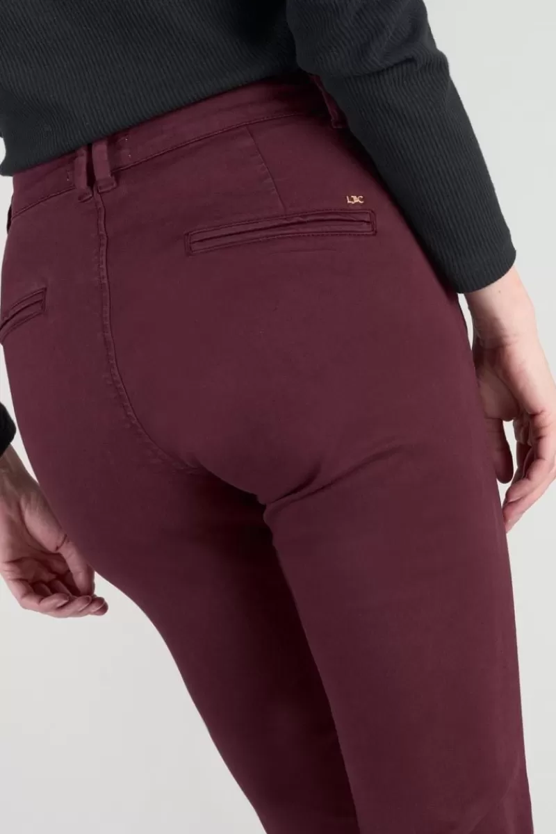 pantalon_chino_dyli_lie_de_vin_2.webp Le Temps des Cerises Pantalons & Chinos-Pantalon Chino Dyli4 Lie De Vin Wine
