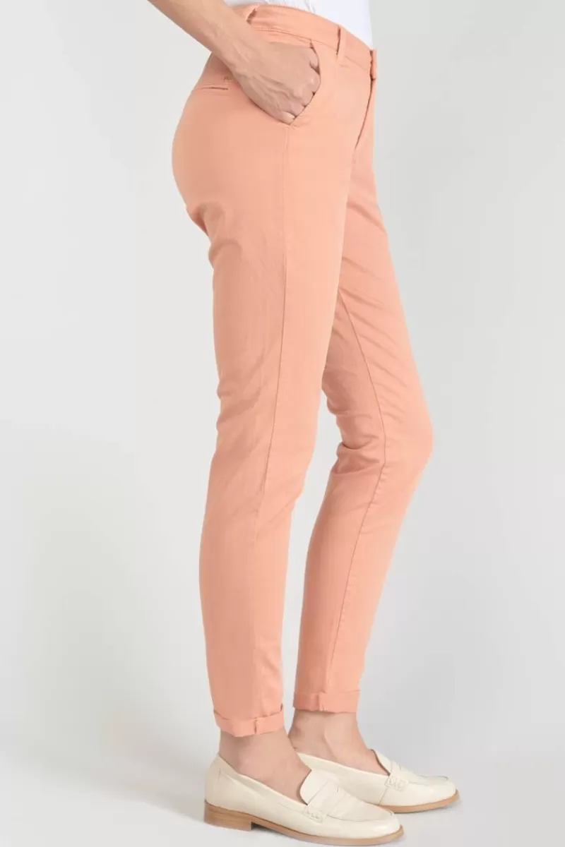 pantalon_chino_dyli_peche_2.webp Le Temps des Cerises Pantalons & Chinos-Pantalon Chino Dyli3 Peche Canyon