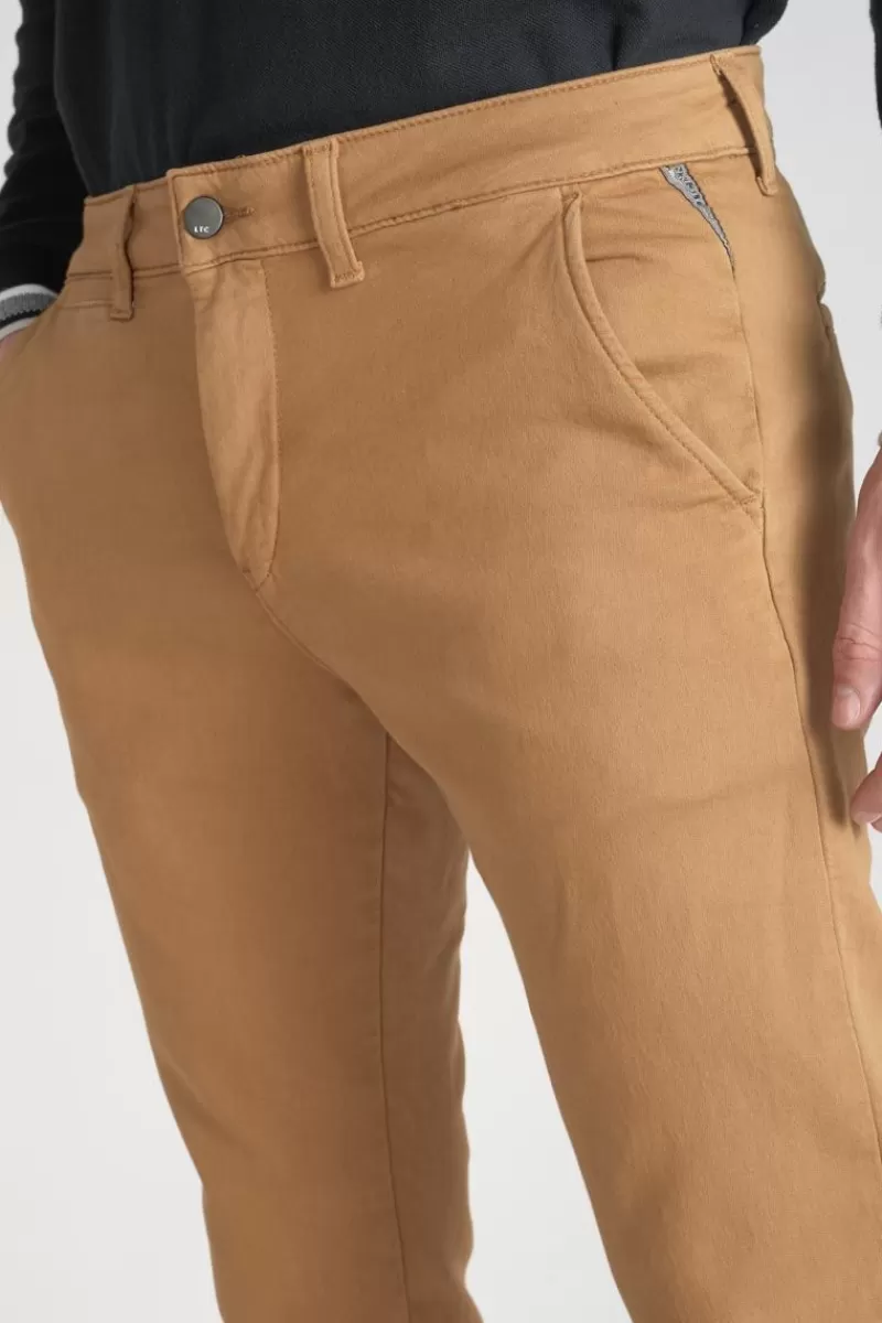 pantalon_chino_jogg_kurt_camel_3.webp Le Temps des Cerises Pantalons & Chinos-Pantalon Chino Jogg Kurt Camel Latte