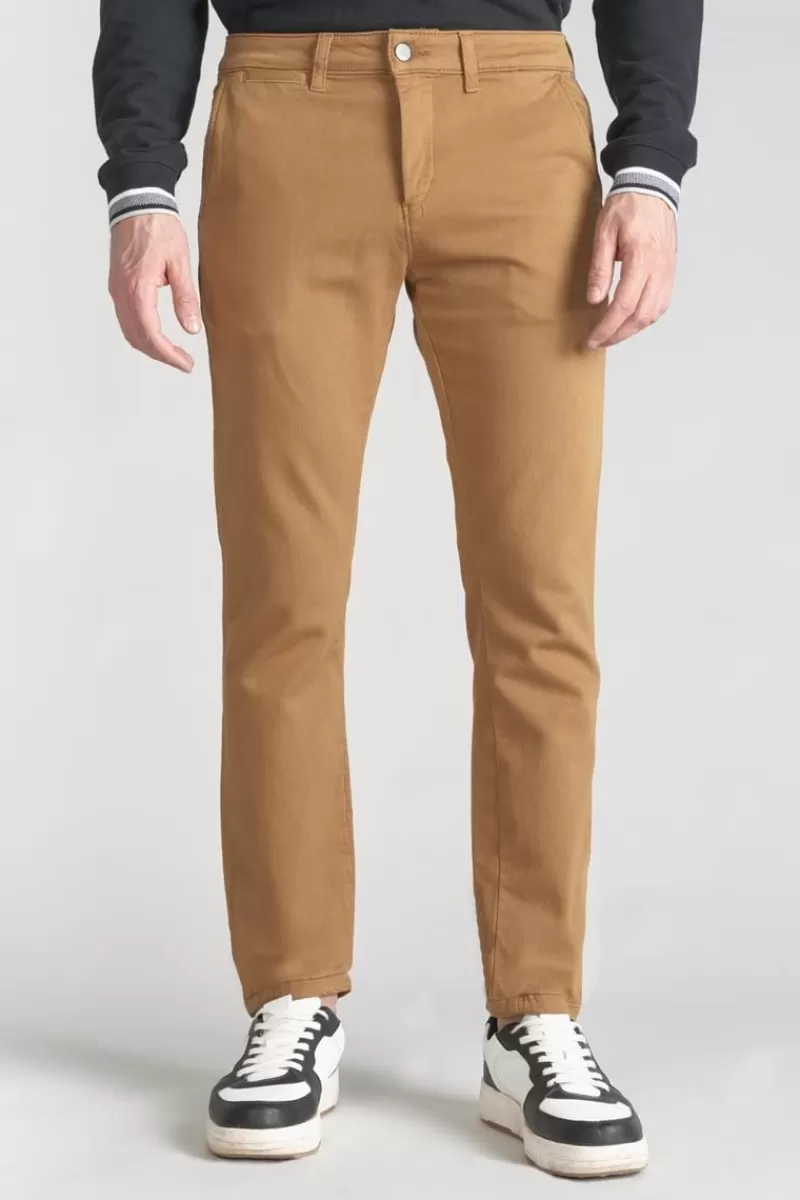 pantalon_chino_jogg_kurt_camel_4.webp Le Temps des Cerises Pantalons & Chinos-Pantalon Chino Jogg Kurt Camel Latte