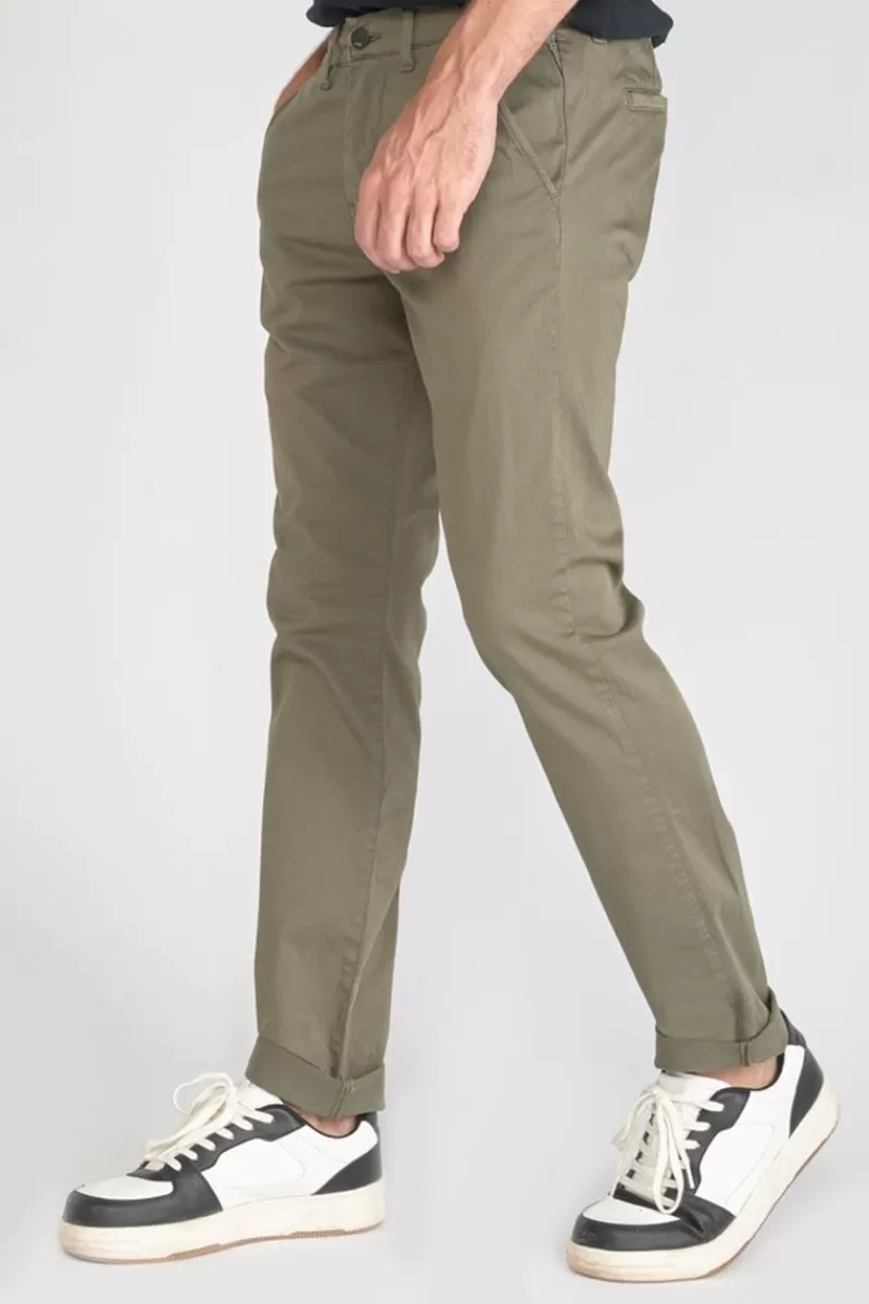 pantalon_chino_slim_jas_kaki_2.webp Le Temps des Cerises Pantalons & Chinos-Pantalon Chino Slim Jas Kaki Khaki