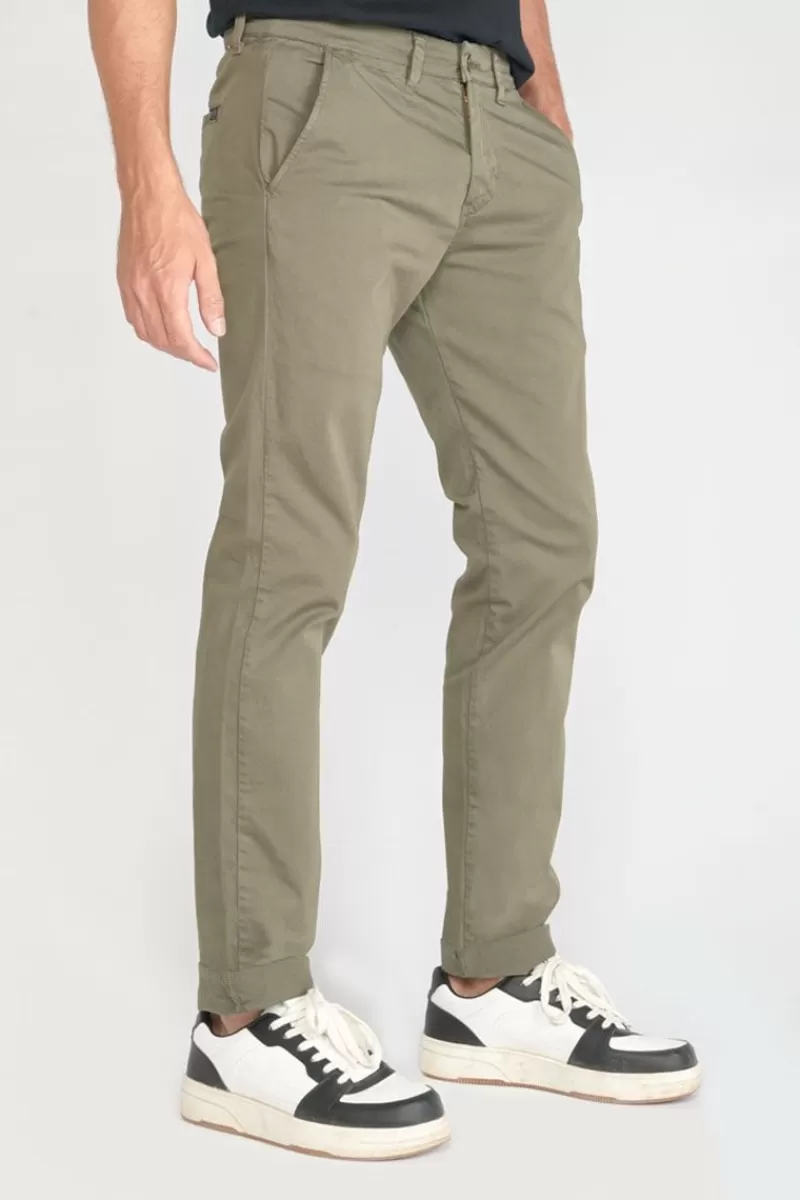 pantalon_chino_slim_jas_kaki_5.webp Le Temps des Cerises Pantalons & Chinos-Pantalon Chino Slim Jas Kaki Khaki