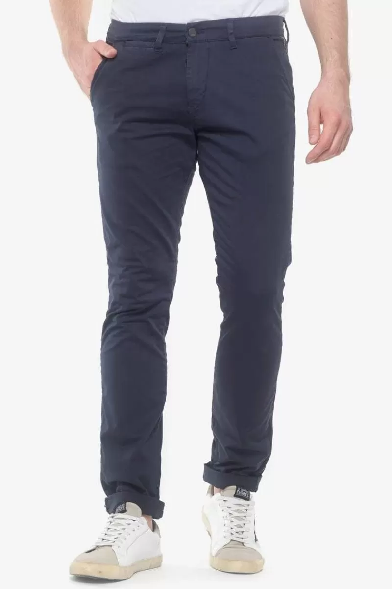 Le Temps des Cerises Pantalons & Chinos-Pantalon Chino Slim Jas Marine Eclipse
