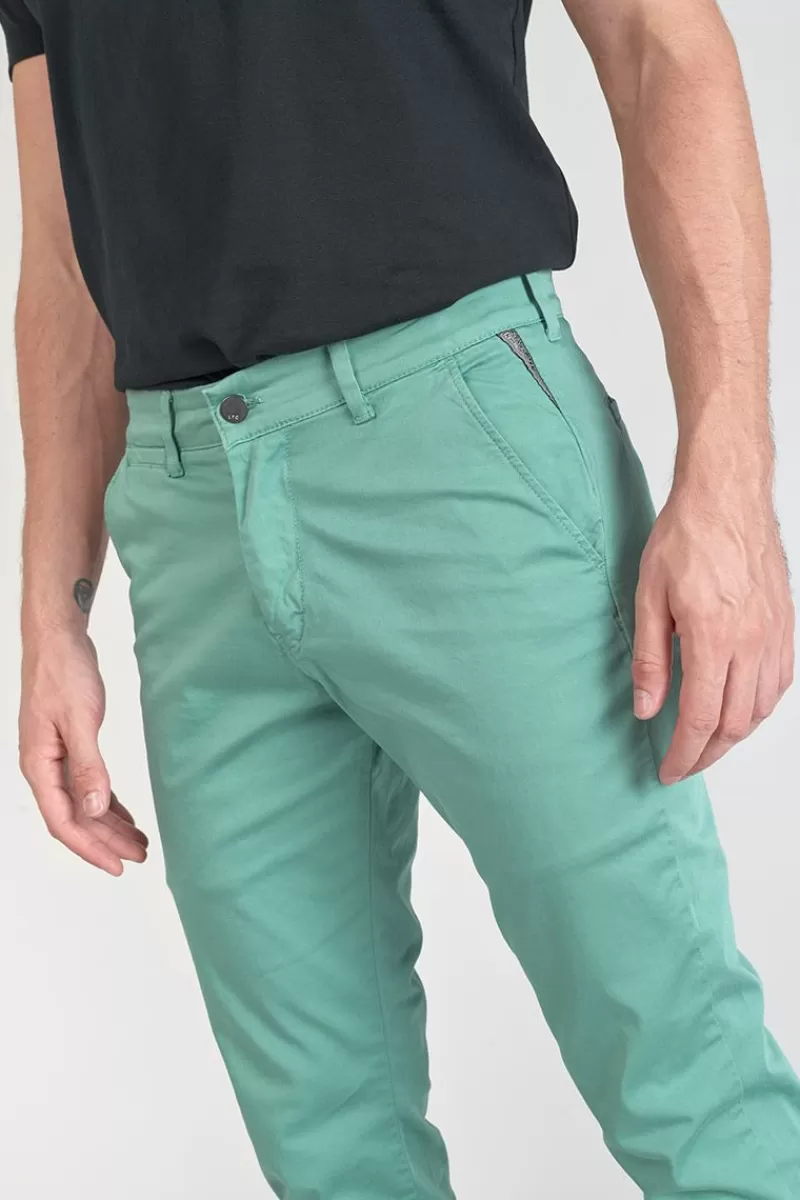 pantalon_chino_slim_jas_vert_deau_3.webp Le Temps des Cerises Pantalons & Chinos-Pantalon Chino Slim Jas Vert D'Eau Oil