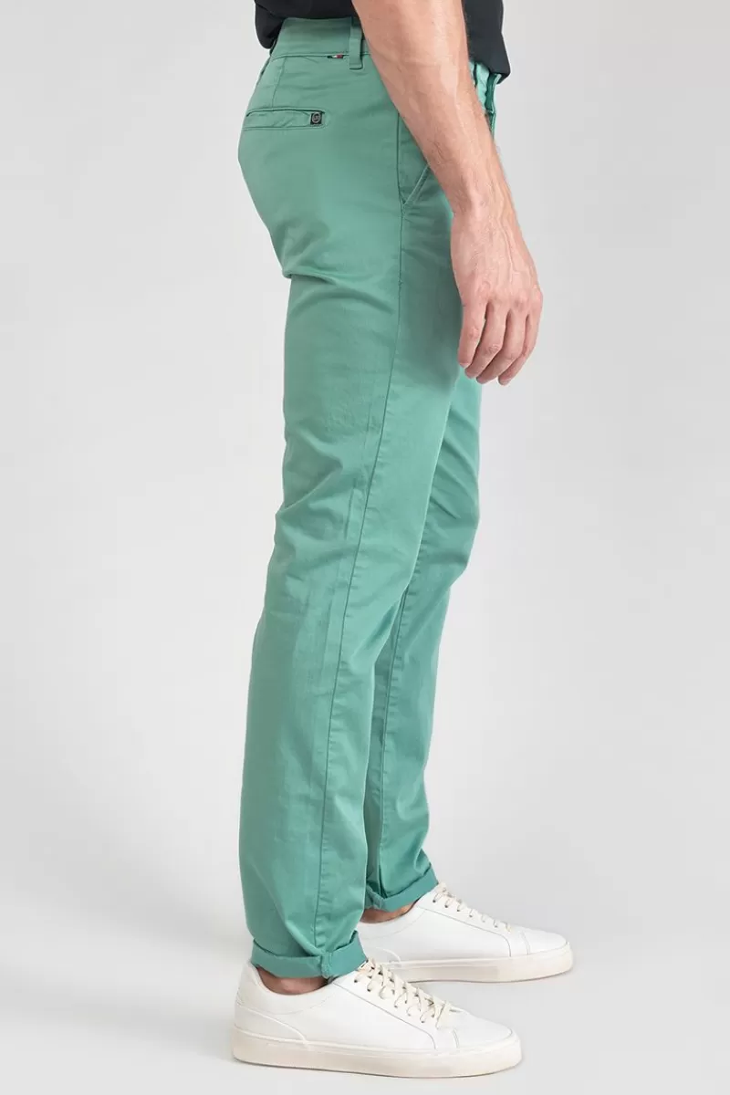 pantalon_chino_slim_jas_vert_deau_4.webp Le Temps des Cerises Pantalons & Chinos-Pantalon Chino Slim Jas Vert D'Eau Oil