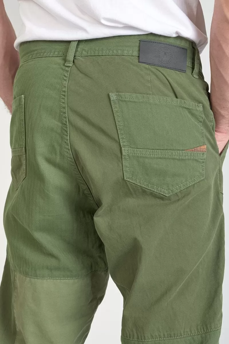 pantalon_loose_mister_kaki_vert_3.webp Le Temps des Cerises Pantalons & Chinos-Pantalon Loose Mister Kaki Vert Khaki