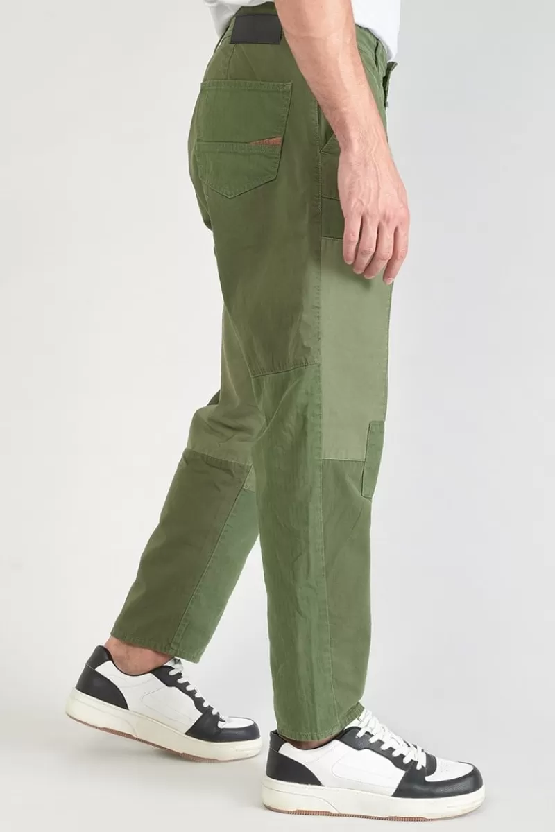pantalon_loose_mister_kaki_vert_5.webp Le Temps des Cerises Pantalons & Chinos-Pantalon Loose Mister Kaki Vert Khaki