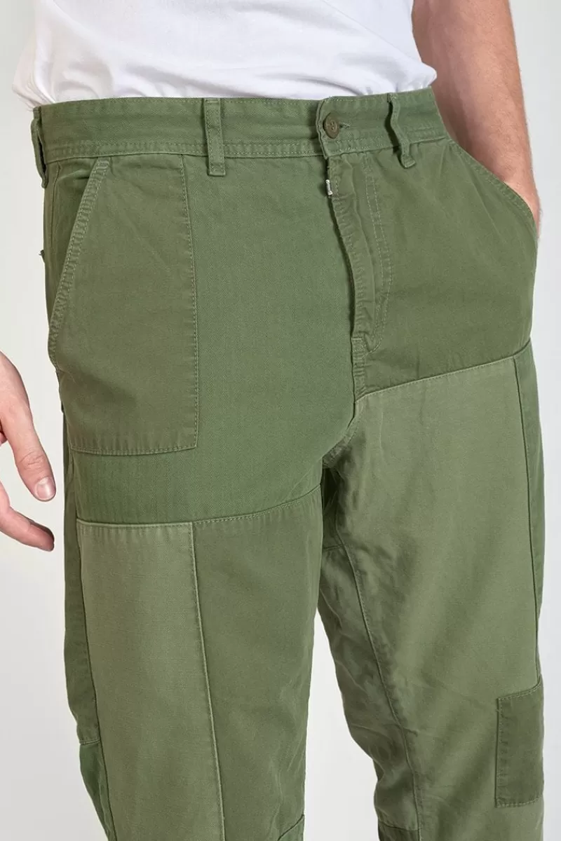 pantalon_loose_mister_kaki_vert_6.webp Le Temps des Cerises Pantalons & Chinos-Pantalon Loose Mister Kaki Vert Khaki