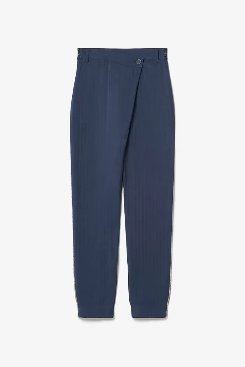 pantalon_reydel_bleu_marine_a_fermeture_asymetrique_8.webp Le Temps des Cerises Pantalons & Chinos-Pantalon Reydel Bleu Marine A Fermeture Asymetrique Midnight