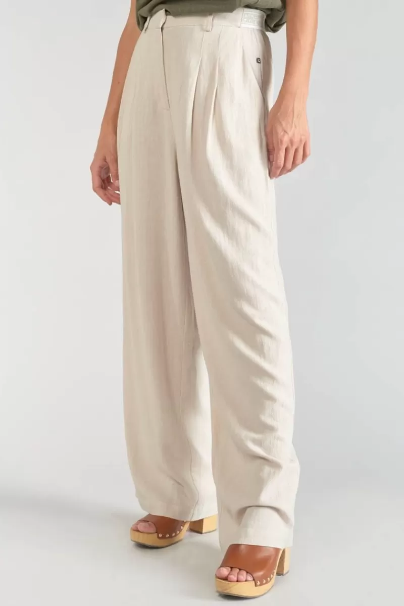 pantalon_sagua_sable_4.webp Le Temps des Cerises Pantalons & Chinos-Pantalon Sagua Sable Sand