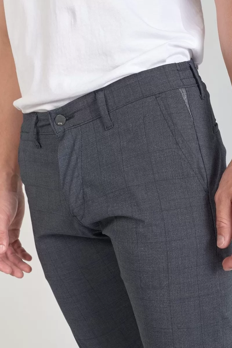 pantalon_skunk_a_carreaux_bleus_3.webp Le Temps des Cerises Pantalons & Chinos-Pantalon Skunk A Carreaux Bleus Blue