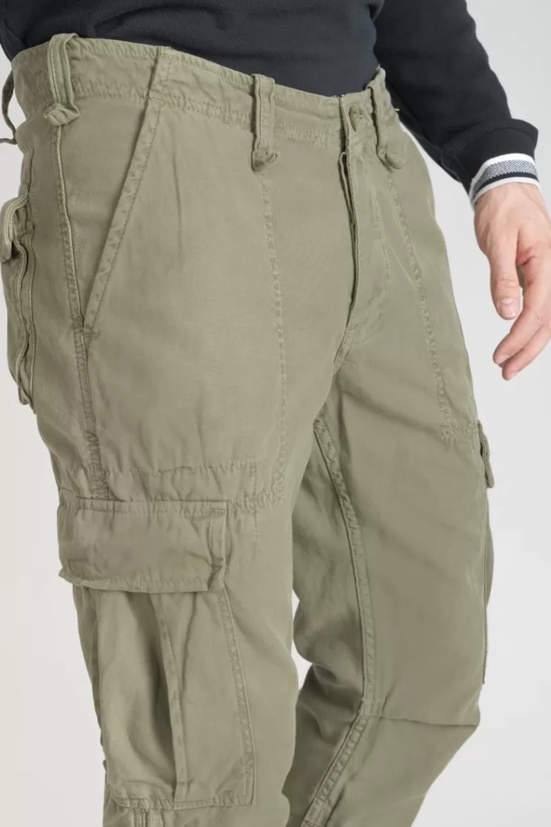 pantalon_treillis_mirado_kaki_3.webp Le Temps des Cerises Pantalons & Chinos-Pantalon Treillis Mirado Kaki Khaki