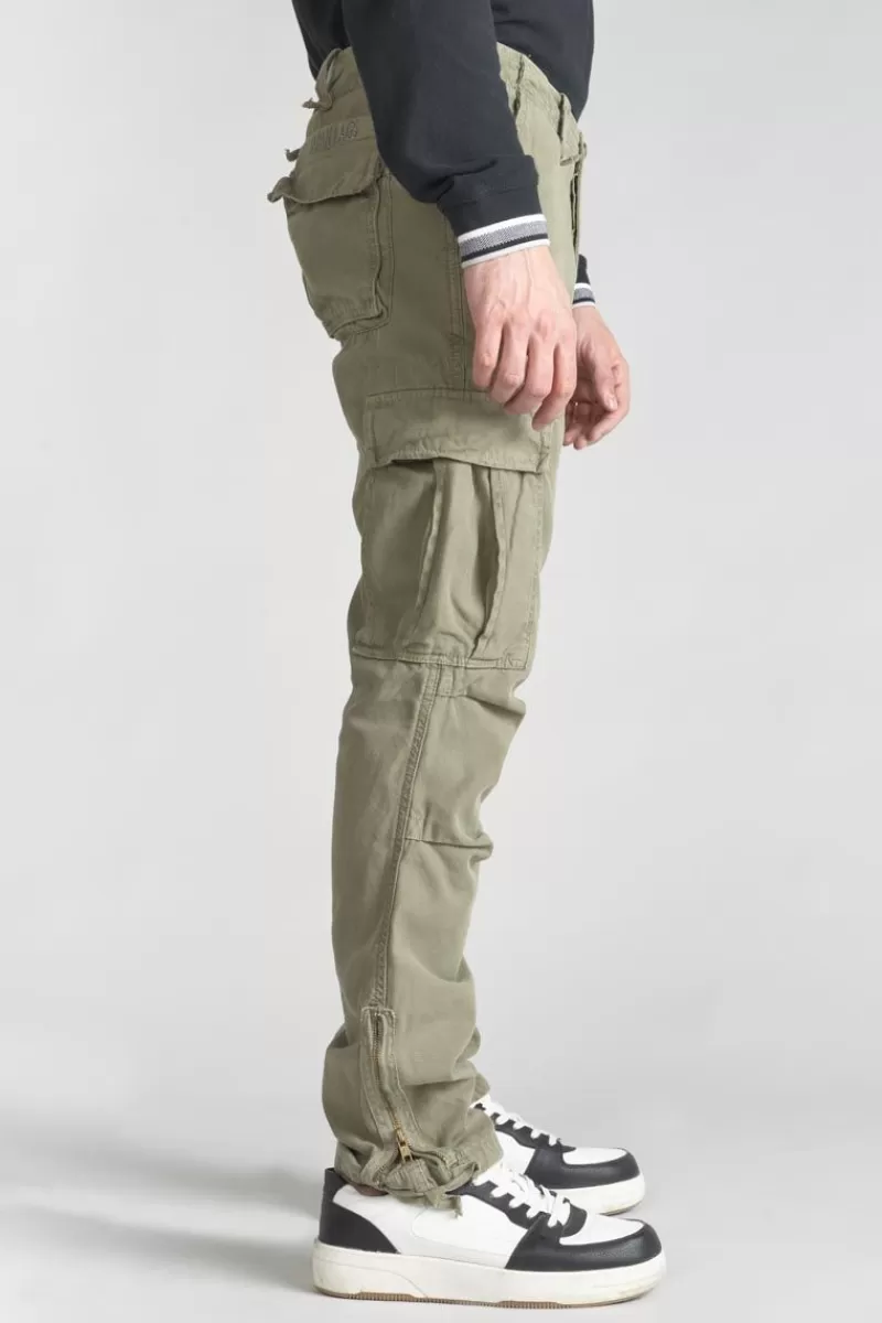 pantalon_treillis_mirado_kaki_4.webp Le Temps des Cerises Pantalons & Chinos-Pantalon Treillis Mirado Kaki Khaki
