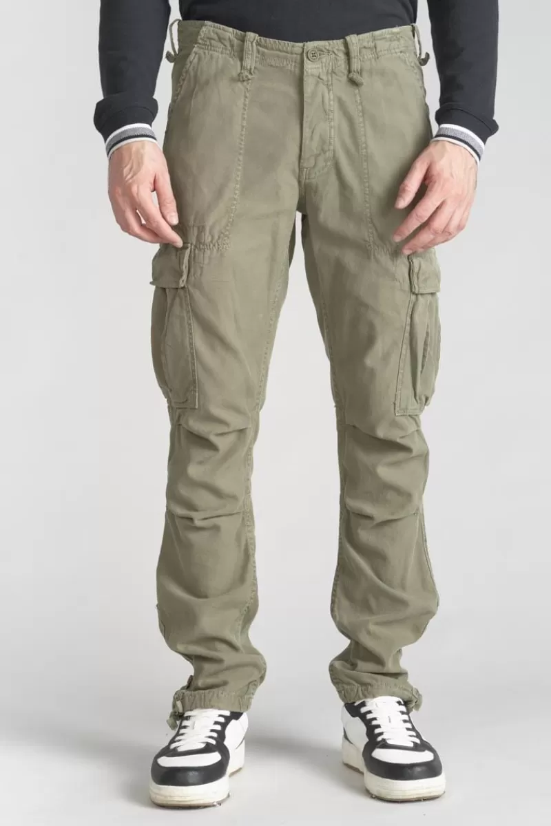 pantalon_treillis_mirado_kaki_5.webp Le Temps des Cerises Pantalons & Chinos-Pantalon Treillis Mirado Kaki Khaki