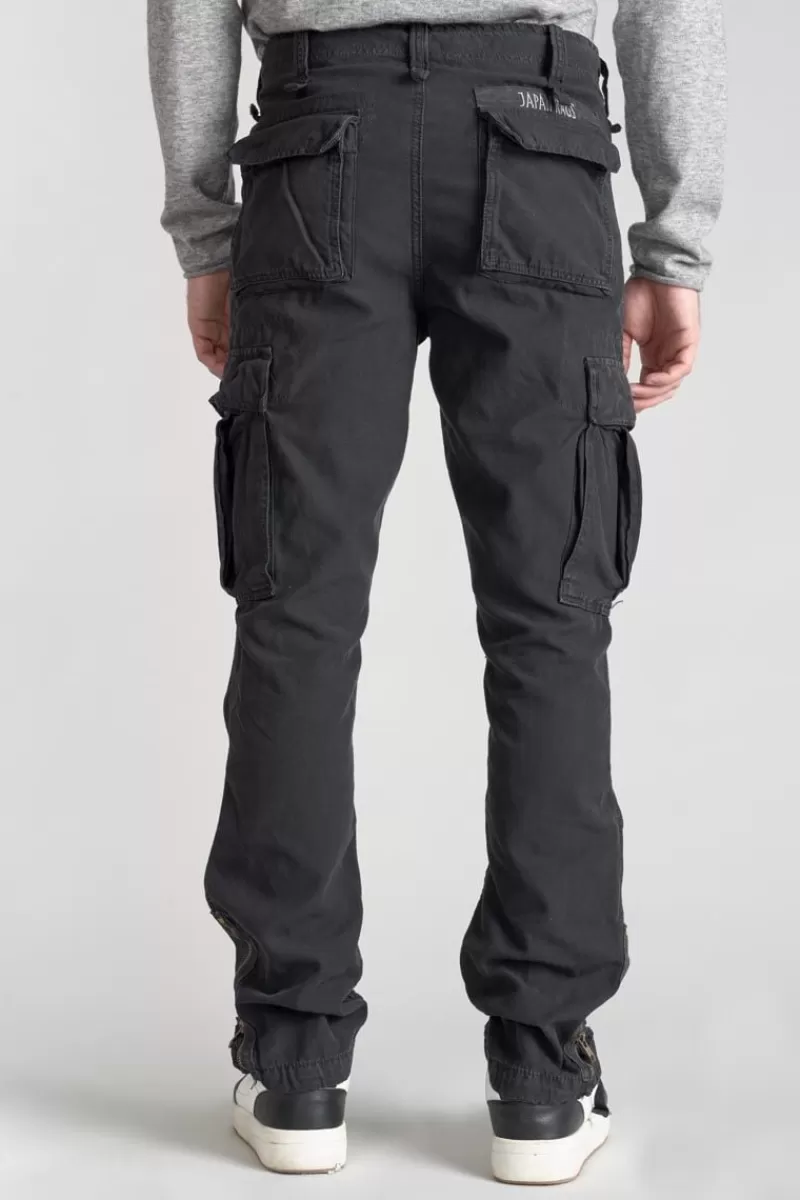 pantalon_treillis_mirado_noir_2.webp Le Temps des Cerises Pantalons & Chinos-Pantalon Treillis Mirado Noir Black