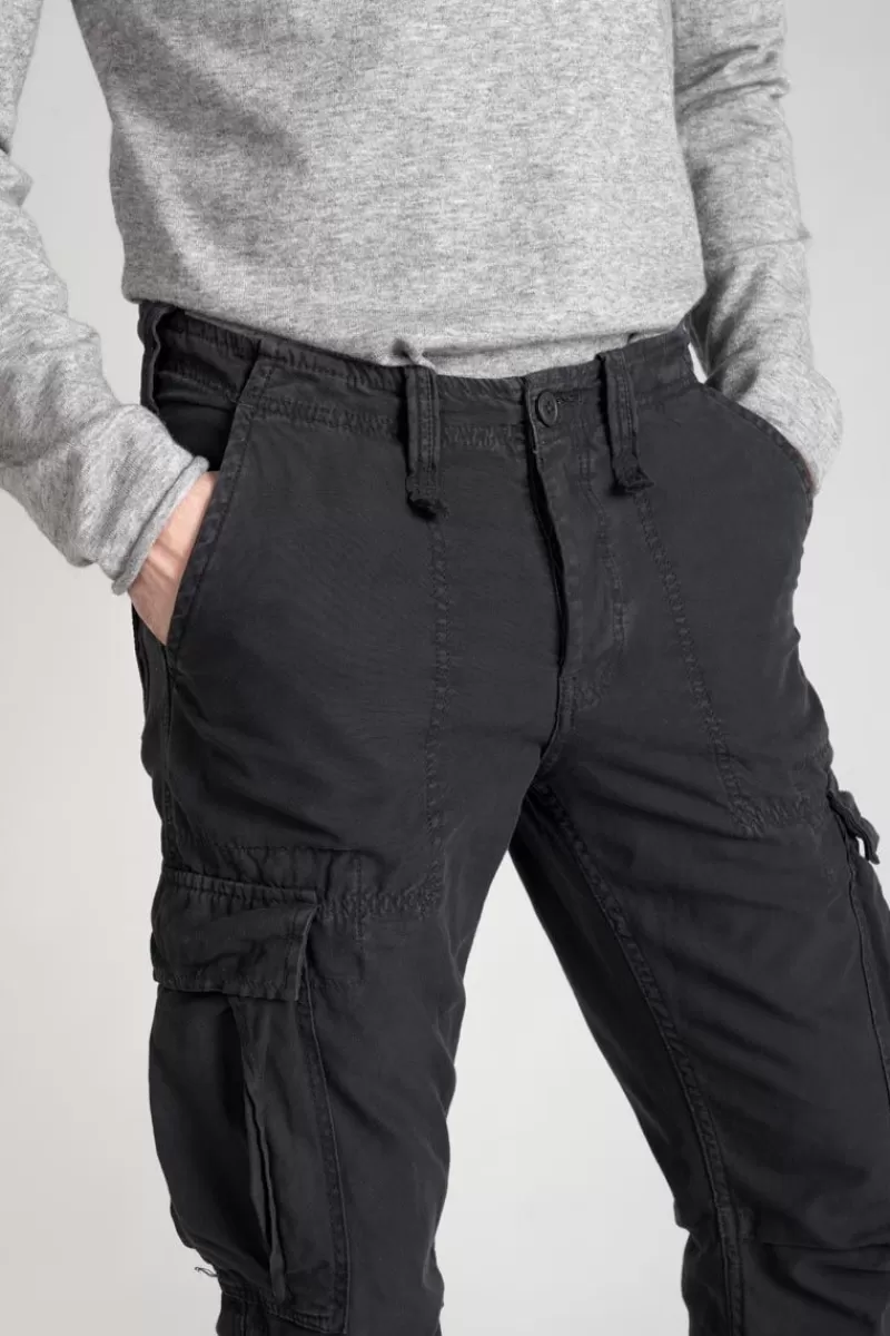 pantalon_treillis_mirado_noir_3.webp Le Temps des Cerises Pantalons & Chinos-Pantalon Treillis Mirado Noir Black