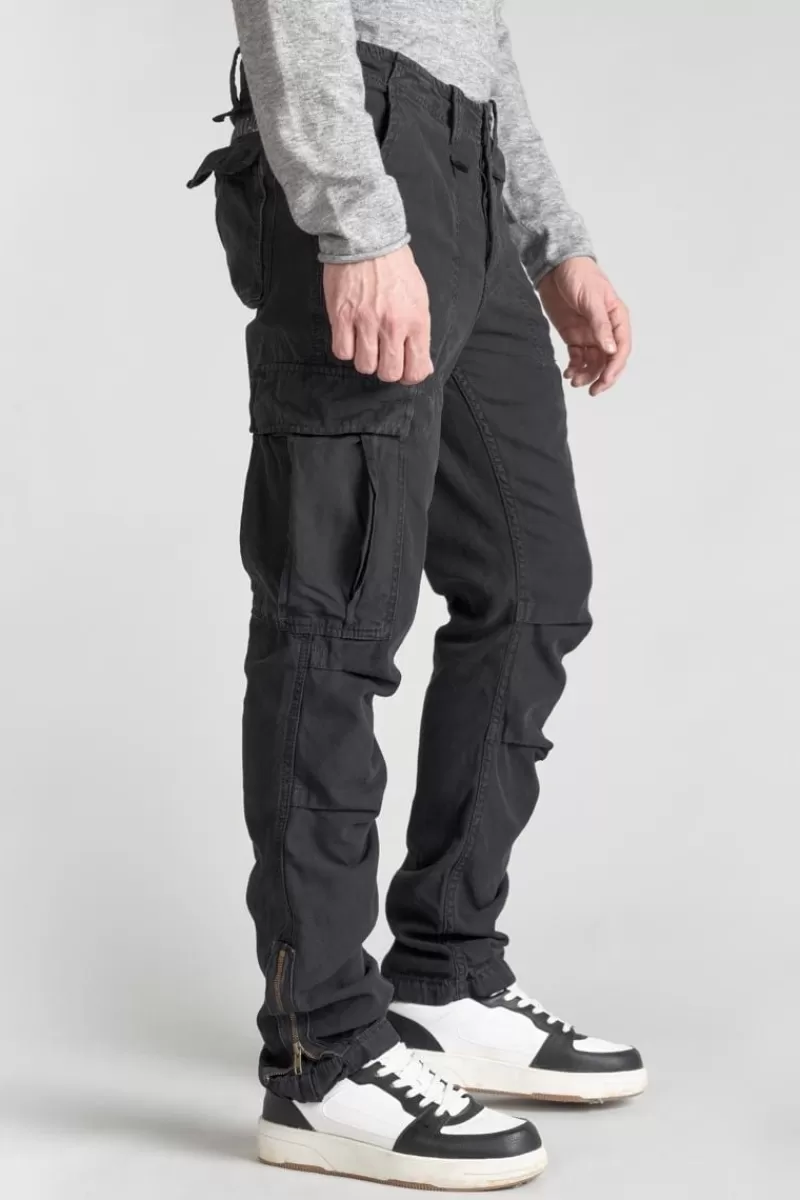 pantalon_treillis_mirado_noir_4.webp Le Temps des Cerises Pantalons & Chinos-Pantalon Treillis Mirado Noir Black