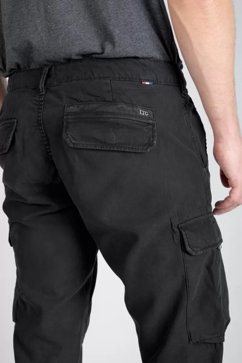 pantalon_treillis_sami_noir_2.webp Le Temps des Cerises Pantalons & Chinos-Pantalon Treillis Sami Noir Black