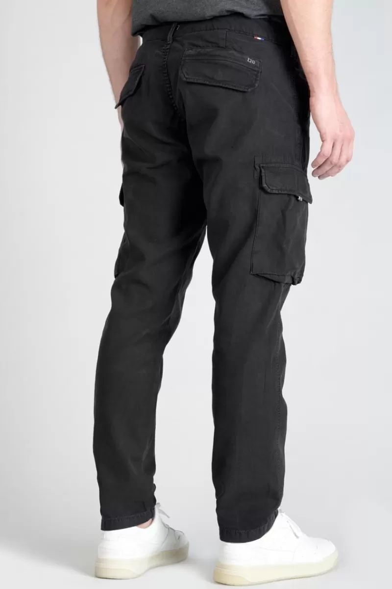 pantalon_treillis_sami_noir_3.webp Le Temps des Cerises Pantalons & Chinos-Pantalon Treillis Sami Noir Black