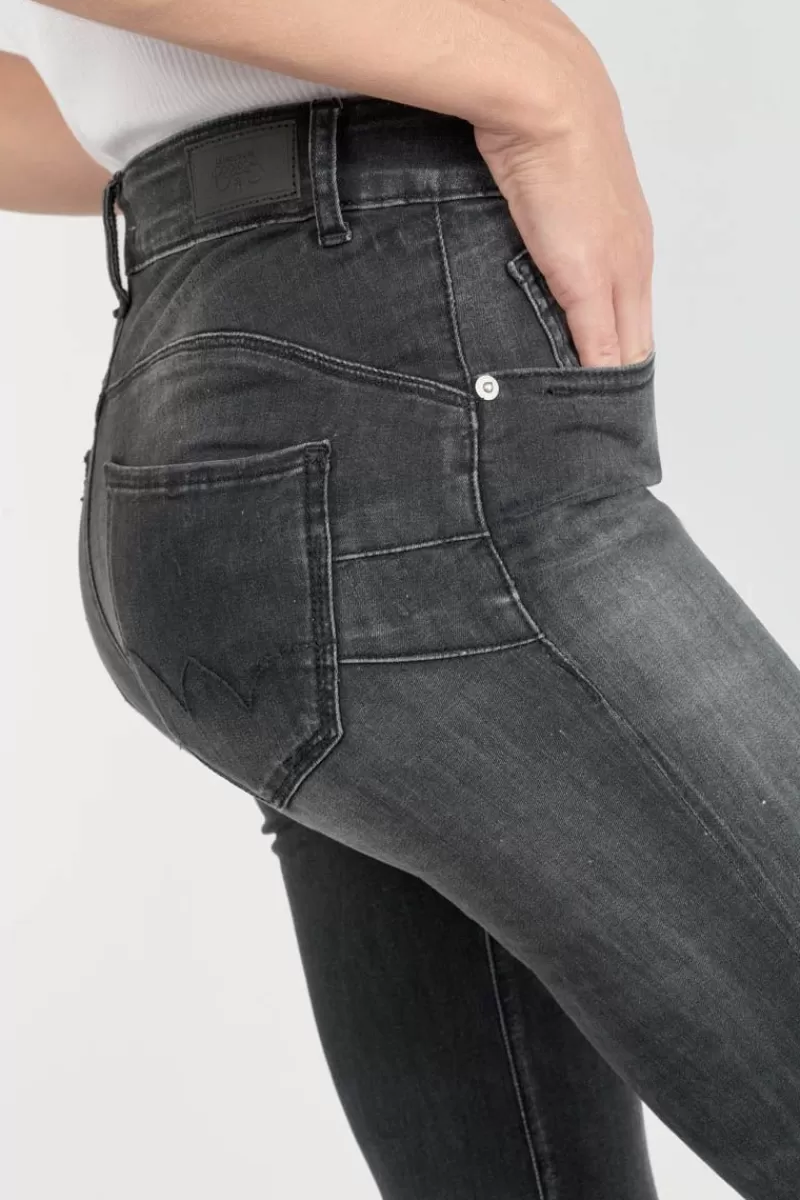 peak_pulp_slim_taille_haute_jeans_noir_n_3.webp Le Temps des Cerises Coupe Slim-Peak Pulp Slim Taille Haute Jeans Noir N°1 Black / Black