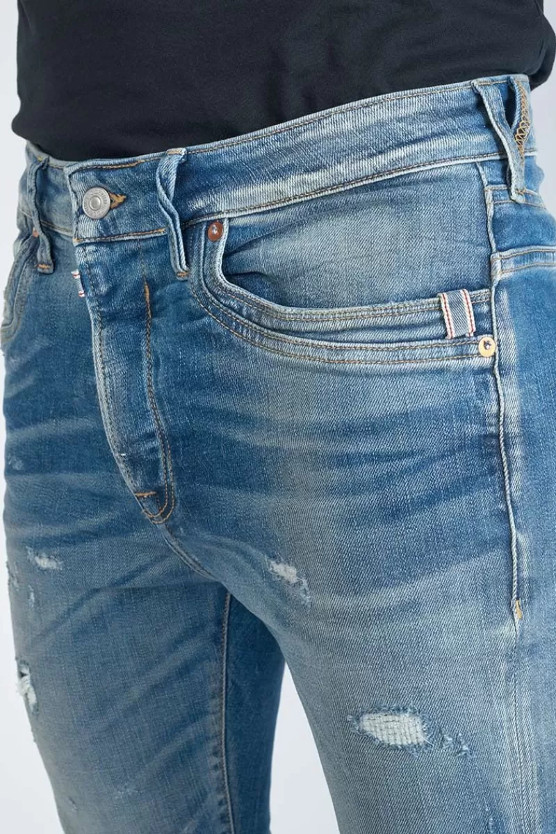 perier__tapered_eme_jeans_destroy_vintage_bleu_n_3.webp Le Temps des Cerises Coupe Tapered-Perier 900/16 Tapered 7/8Eme Jeans Destroy Vintage Bleu N°4 Blue