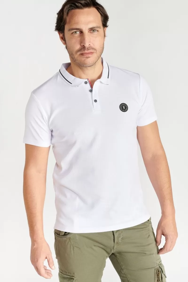 polo_aron_blanc_3.webp Le Temps des Cerises T-Shirts & Polos-Polo Aron Blanc White