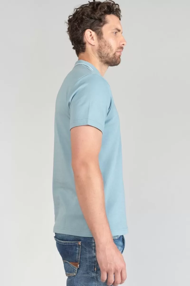 polo_aron_bleugris_4.webp Le Temps des Cerises T-Shirts & Polos-Polo Aron Bleu-Gris Citadel
