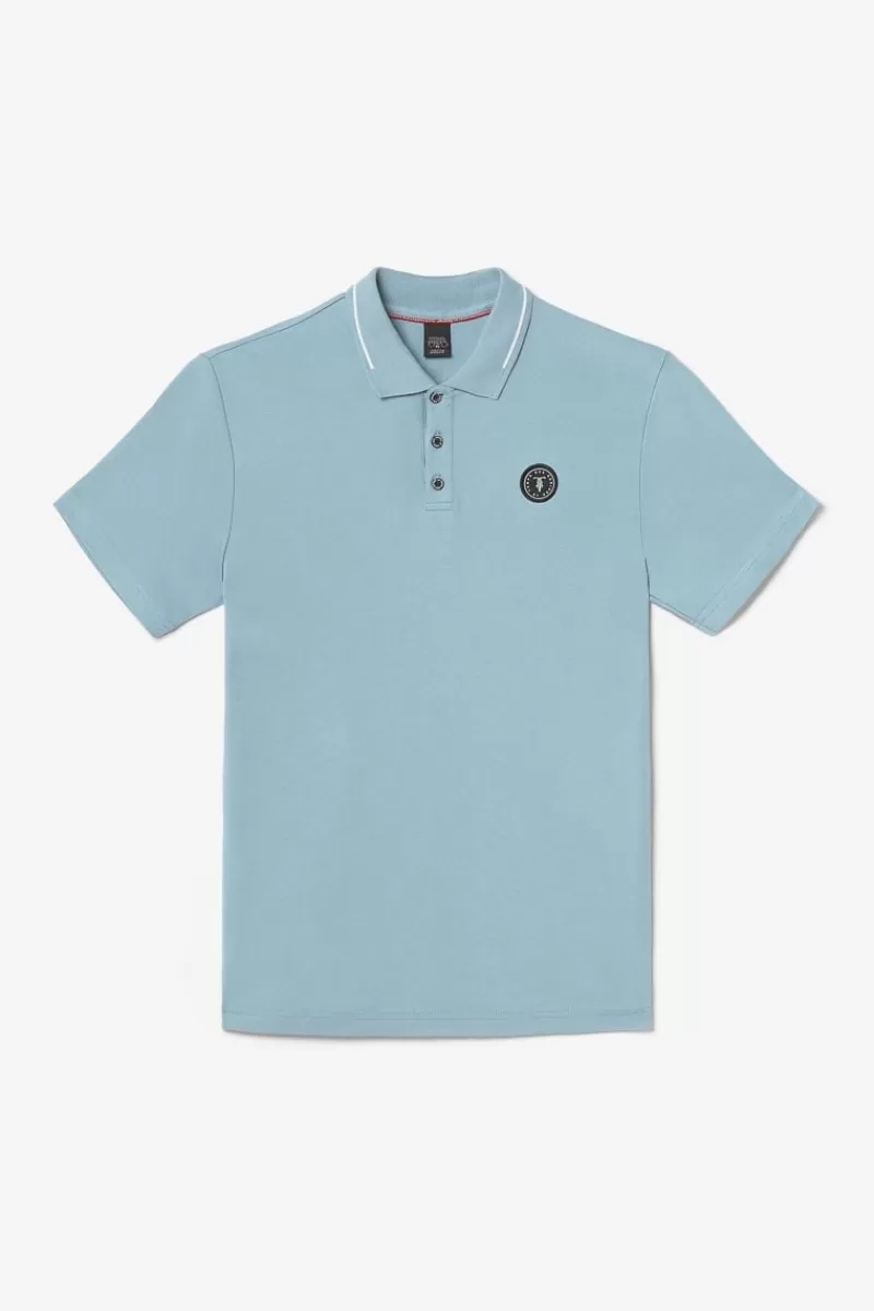 polo_aron_bleugris_6.webp Le Temps des Cerises T-Shirts & Polos-Polo Aron Bleu-Gris Citadel