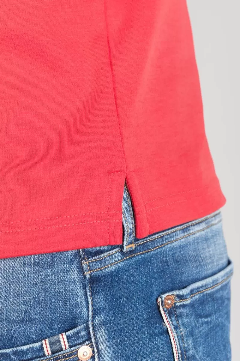 polo_aron_corail_3.webp Le Temps des Cerises T-Shirts & Polos-Polo Aron Corail Piment