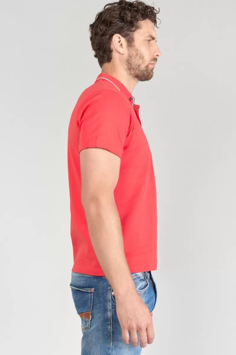 polo_aron_corail_4.webp Le Temps des Cerises T-Shirts & Polos-Polo Aron Corail Piment