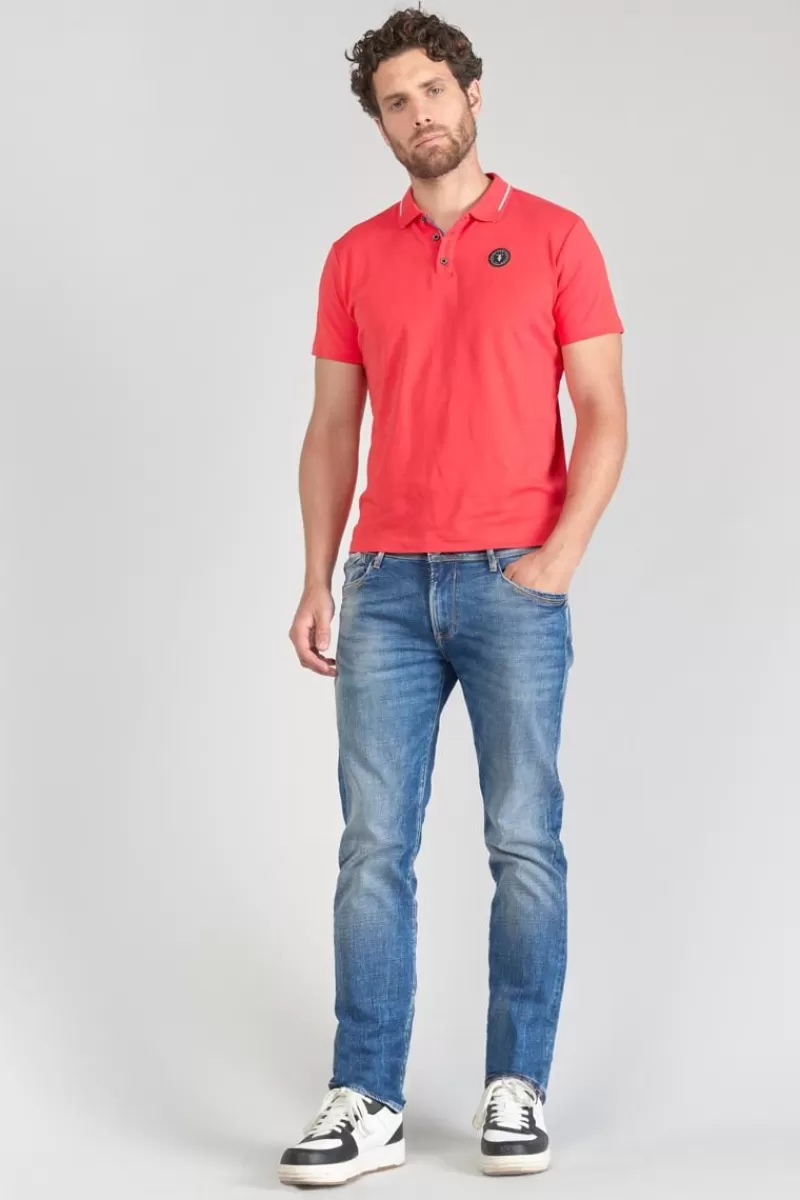 polo_aron_corail_5.webp Le Temps des Cerises T-Shirts & Polos-Polo Aron Corail Piment
