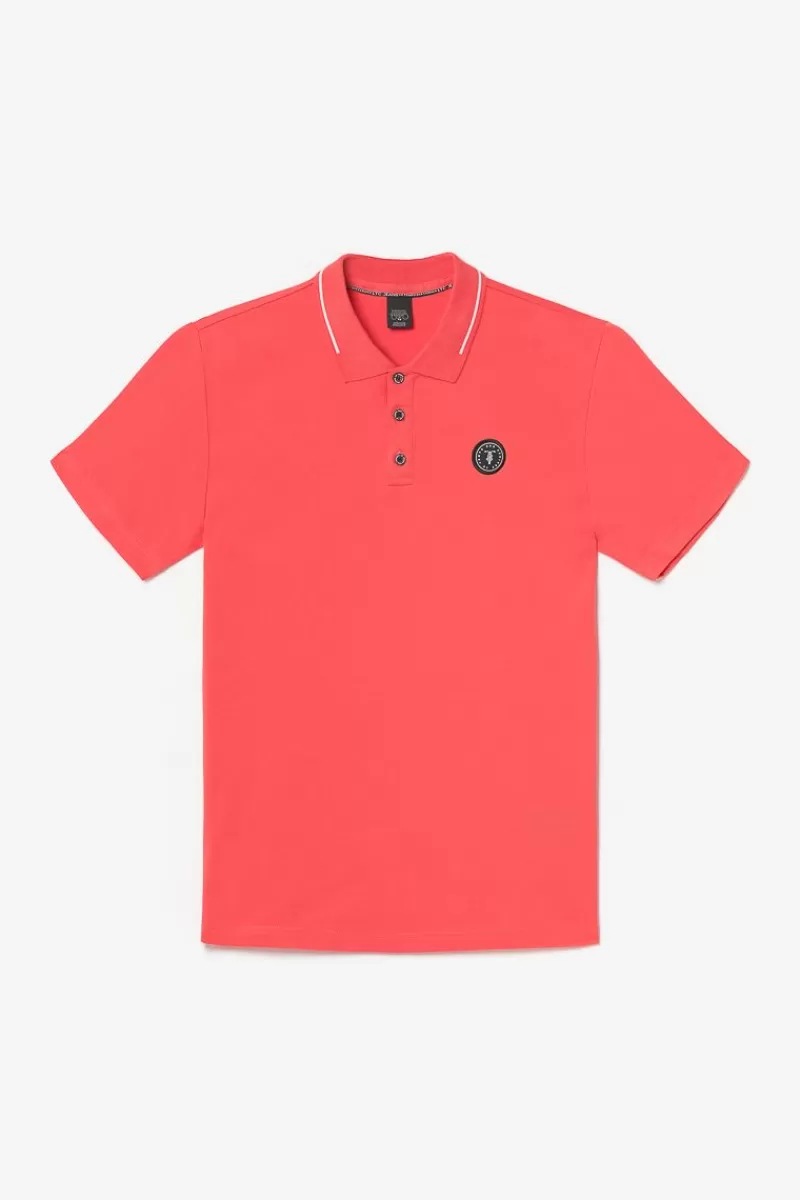 polo_aron_corail_6.webp Le Temps des Cerises T-Shirts & Polos-Polo Aron Corail Piment