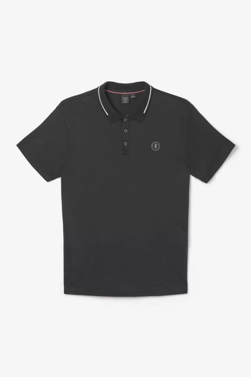 polo_aron_noir_7.webp Le Temps des Cerises T-Shirts & Polos-Polo Aron Noir Black