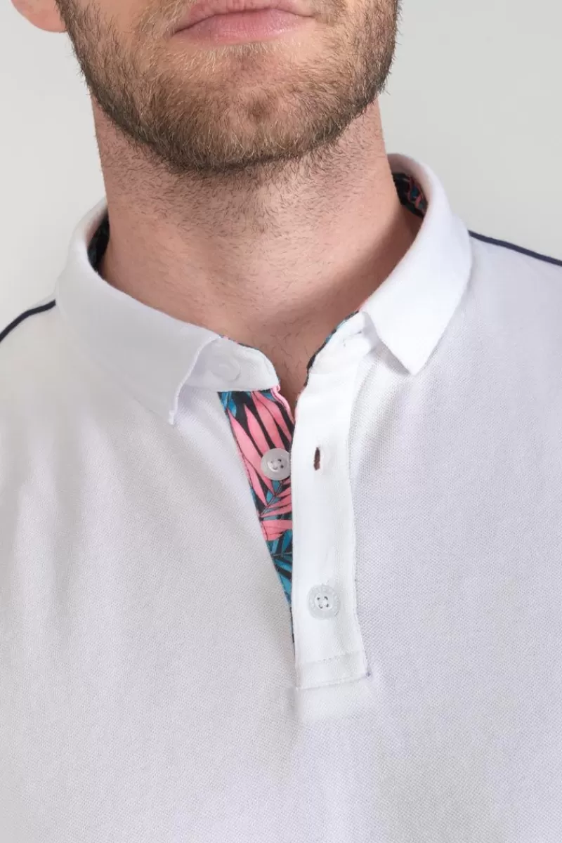 polo_cotrel_blanc_2.webp Le Temps des Cerises T-Shirts & Polos-Polo Cotrel Blanc White