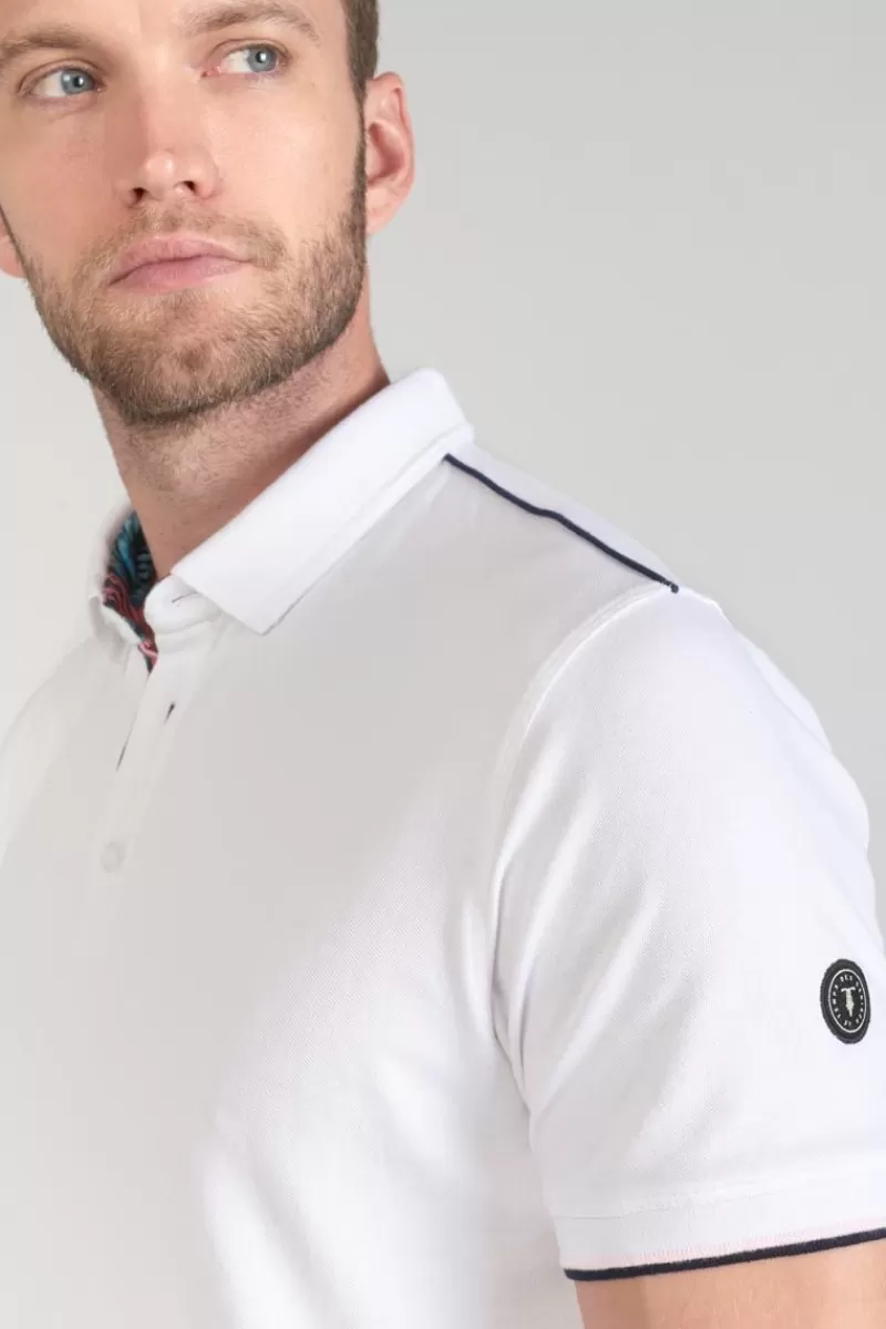 polo_cotrel_blanc_3.webp Le Temps des Cerises T-Shirts & Polos-Polo Cotrel Blanc White
