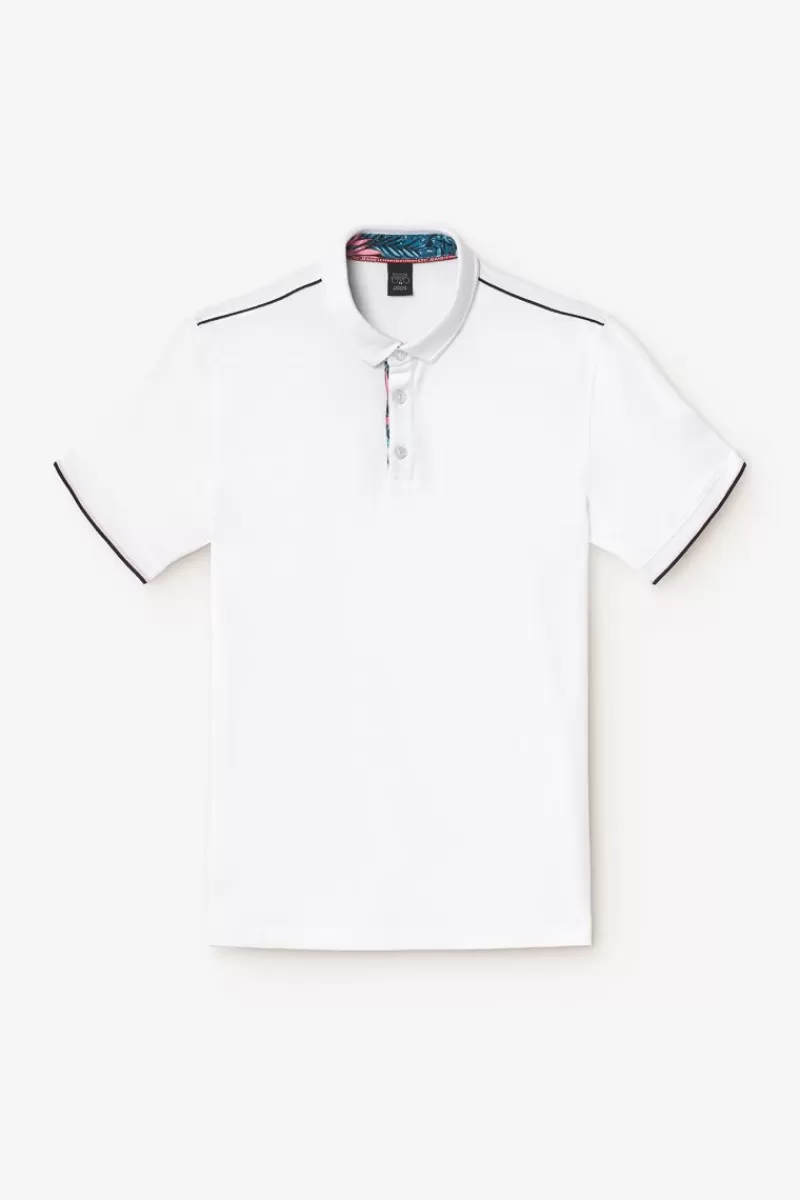 polo_cotrel_blanc_6.webp Le Temps des Cerises T-Shirts & Polos-Polo Cotrel Blanc White