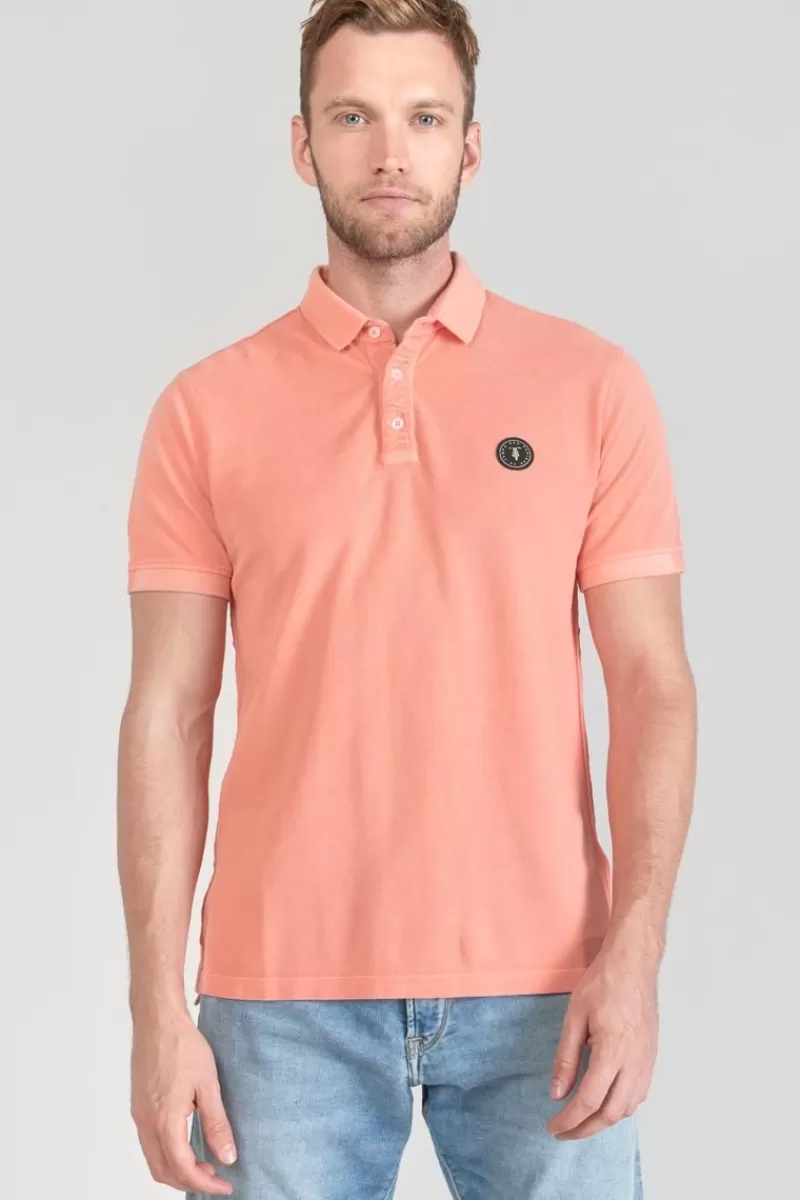 polo_dylon_saumon_0.webp Le Temps des Cerises T-Shirts & Polos-Polo Dylon Saumon Salmon